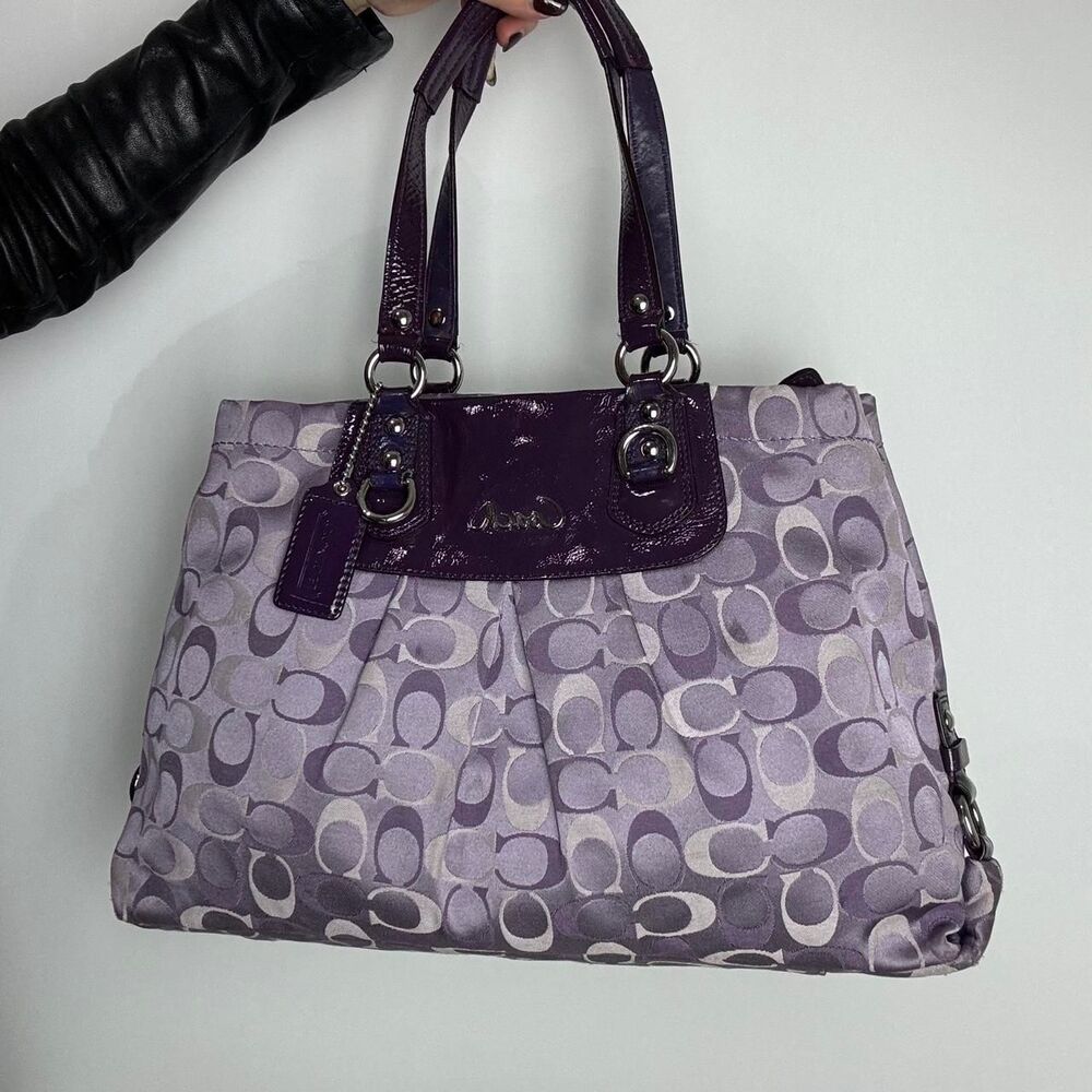 Coach Women's Purple Bag